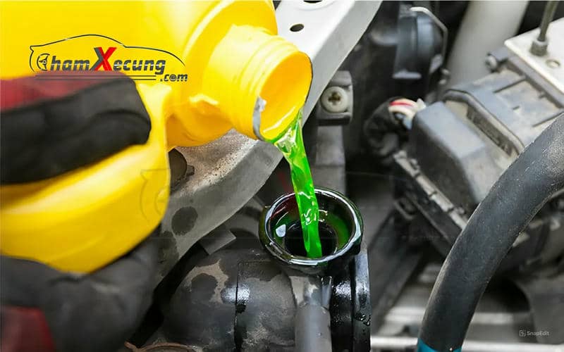 Kiểm tra hệ thống làm mát tránh để dung dịch ở mức thấ