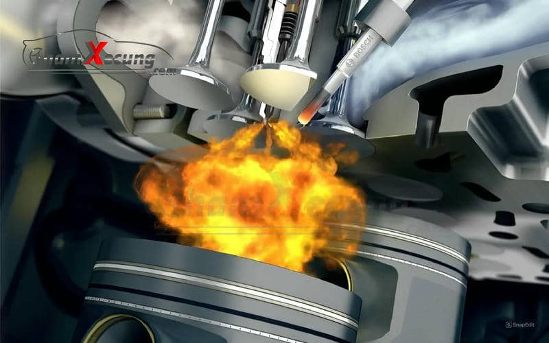 Hệ thống nạp nhiên liệu giúp cung cấp lượng nhiên liệu cần thiết để đốt cháy và sinh công