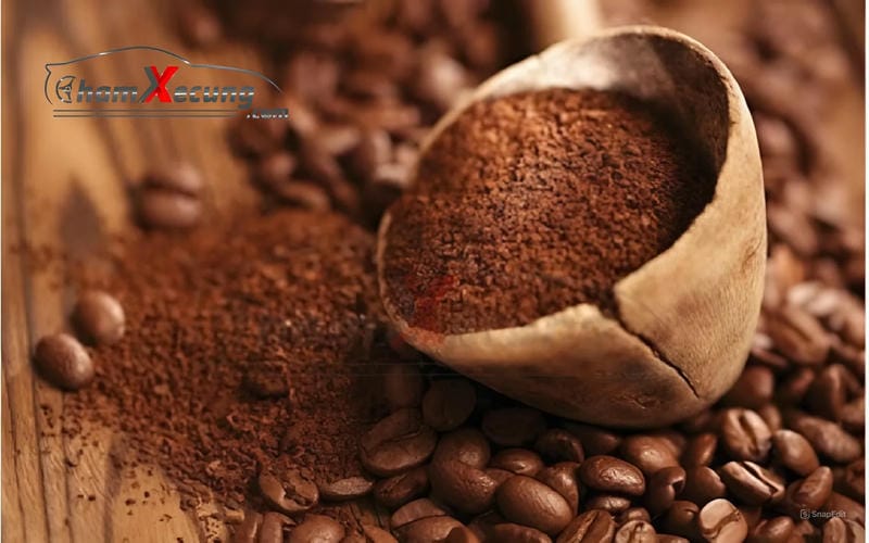 Cafe cũng là một chất khử mùi hôi trong nội thất một cách hiệu quả