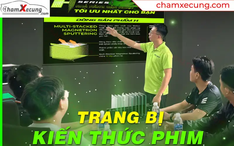 
Tại Helioz học viên sẽ được trang bị các kiến thức về Phim cách nhiệt một cách bài bản